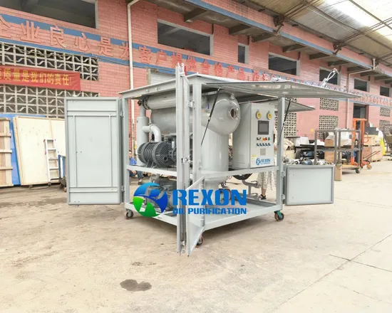 PLC Fully Automatic High Vacuum Transformer Dielectric Oil Filtration Plant, Oil Purifier 10000L/H